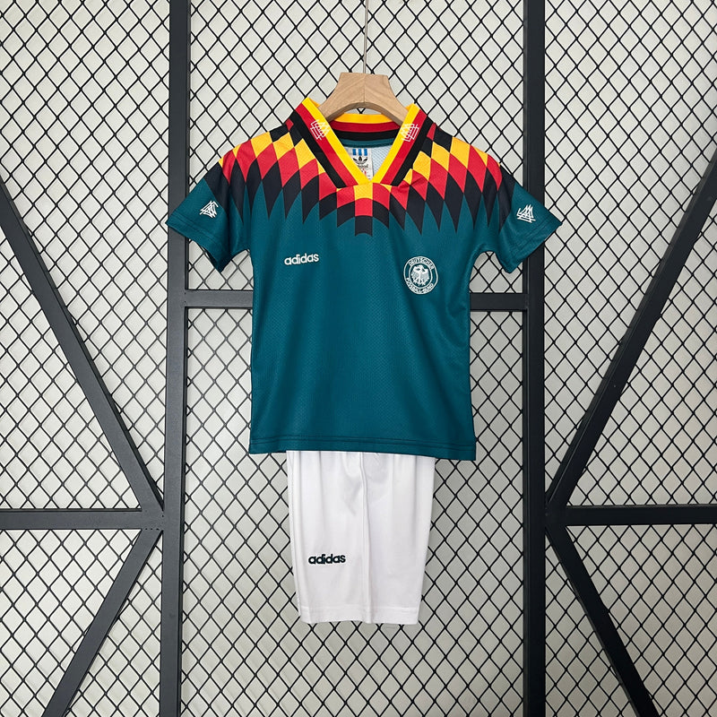 CAMISETA ALEMANIA II 1994 CONJUNTO INFANTIL (RETRO)