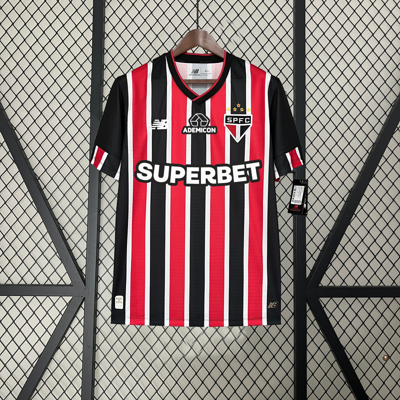 CAMISETA SÃO PAULO II TODOS LOS PATROCINADORES 24/25 HOMBRE